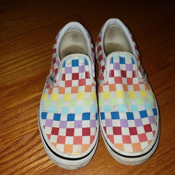 Vans Checkerboard Sneakers youth size 3 - Picture 2 of 7